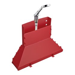 hansgrohe Grundkörper Axor Bouroullec Wannenrand-Set, mit Handbrause, chrom