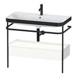 Duravit Möbelwaschtisch-Kombi Happy D.2 Plus 97,5x49cm, 1 HL, w m, m Konso, 1 Lad