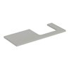 Geberit Waschtisch-Platte One 120x3x47cm, greige/lackiert m, AS re