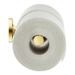 Duravit Papierrollenhalter Starck T 25,5x7,6cm, doppelt, Gold poliert