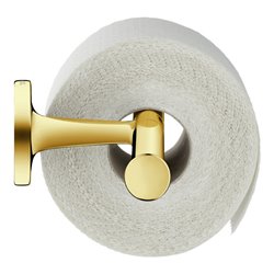 Duravit Papierrollenhalter Starck T 25,5x7,6cm, doppelt, Gold poliert