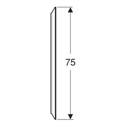 Geberit Lichtspiegel Option Round d 75cm, direkte-/indirekte Beleuchtung
