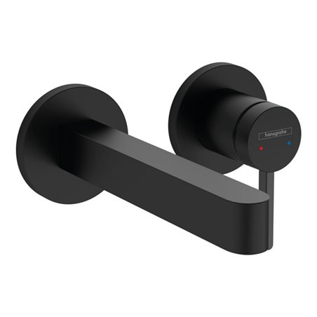 hansgrohe Fertigmontageset Finoris UP-Waschtisch-Einhebelmischer, f Wd, Ausl. 168mm, sw ma