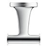 Duravit Handtuchhaken Starck T 6x7,6cm, doppelt, chrom