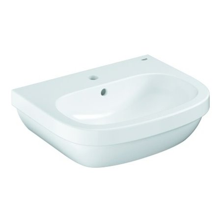 Grohe Waschtisch Euro Keramik 1 L, m Ü, 55x45cm, aw PureGuar/Hyper Cl