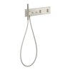 hansgrohe Fertigset ShowerComposition UP-THM, 2 Verbraucher, Edelstahl-Optik
