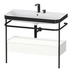 Duravit Möbelwaschtisch-Kombi Happy D.2 Plus 97,5x49cm, 2 HL, w m, m Konso, 1 Lad