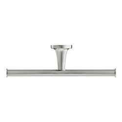 Duravit Papierrollenhalter Starck T 25,5x7,6cm, doppelt, Edelstahl gebürstet