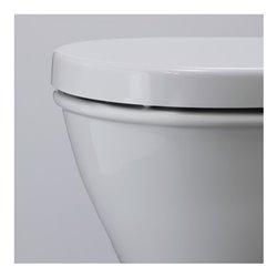 Duravit WC-Sitz Starck o Absenkaut., Scharnier Edelstahl, weiß