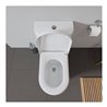 Duravit WC-Sitz Starck o Absenkaut., Scharnier Edelstahl, weiß