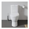 Duravit WC-Sitz Starck o Absenkaut., Scharnier Edelstahl, weiß