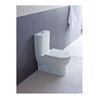 Duravit WC-Sitz Starck o Absenkaut., Scharnier Edelstahl, weiß