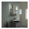 Duravit Spiegel-Ablage Sivida 65x65x3,6cm, graph ma, mont., sw