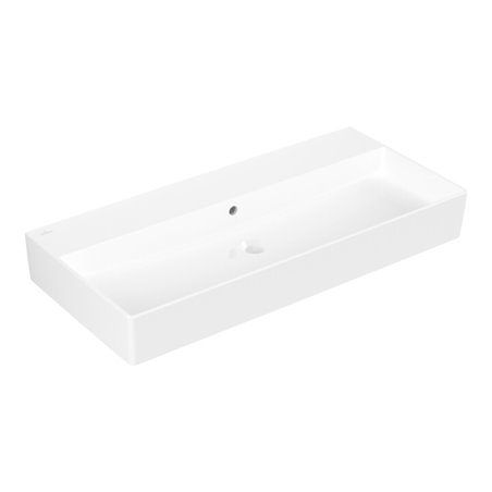 V&B Waschtisch Memento 2.0 100x47cm, geschli., m ÜL, weiß alpin