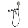 hansgrohe Fertigmontageset Axor Citterio UP-3-Loch-Wannenarm, m KrG, pol. bla vc