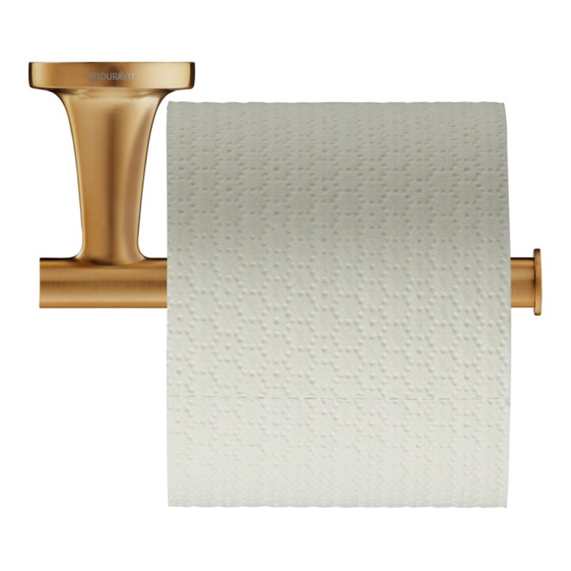 Duravit Papierrollenhalter Starck T 15,2x7,6cm, seitlich, Bronze gebürstet