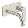 hansgrohe Fertigset Axor Citterio M UP-Waschtisch-Einhebelmischer, A 167mm, m Pl., Edelstahl-Optik