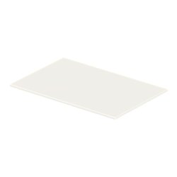 Duravit Glaseinleger DuraSquare 57x31cm, Sicherheitsglas, Weiß