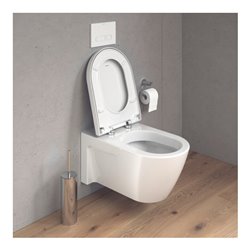 Duravit WC-Sitz Starck m Absenkaut., abnehmb., Scharn. ES, weiß