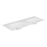 Keuco Varicor-Doppel-Waschtisch Edition 11 arkt w m, 175x53,5cm, m 2x1 HL u. ÜL