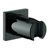 Grohe Handbrausehalter Rainshower n. verschließb., eck Ros., hard graphite