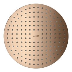 hansgrohe Kopfbrause 250 1jet Axor De., UP-Installation, polished red gold