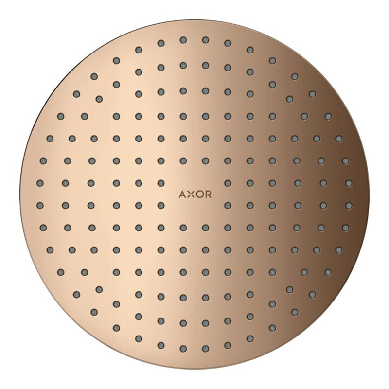 hansgrohe Kopfbrause 250 1jet Axor De., UP-Installation, polished red gold