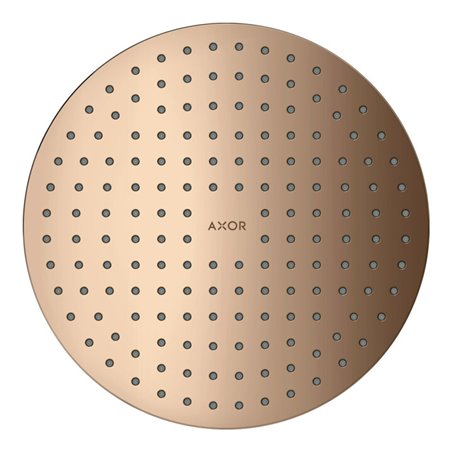 hansgrohe Kopfbrause 250 1jet Axor De., UP-Installation, polished red gold