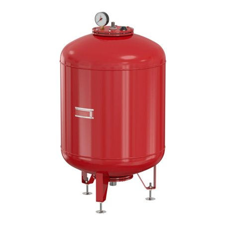 Flamco Druckausdehnungsgefäß FLEXCON M 1200 l, 6 b, Rp 1 1/2, Vordr. 3 bar, rot