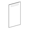 Geberit Lichtspiegel Option Basic Beleuchtung oben, 40x70cm