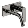 hansgrohe Fertigset Axor Citterio M UP-Waschtisch-Einhebelmischer, A 167mm, m Pl., pol. bla vc
