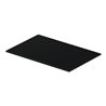 Duravit Glaseinleger DuraSquare 57x31cm, Sicherheitsglas, Schwarz