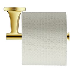 Duravit Papierrollenhalter Starck T 15,2x7,6cm, seitlich, Gold poliert