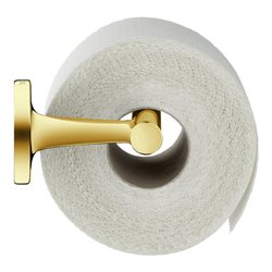 Duravit Papierrollenhalter Starck T 15,2x7,6cm, seitlich, Gold poliert