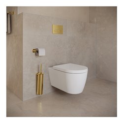 Duravit Papierrollenhalter Starck T 15,2x7,6cm, seitlich, Gold poliert