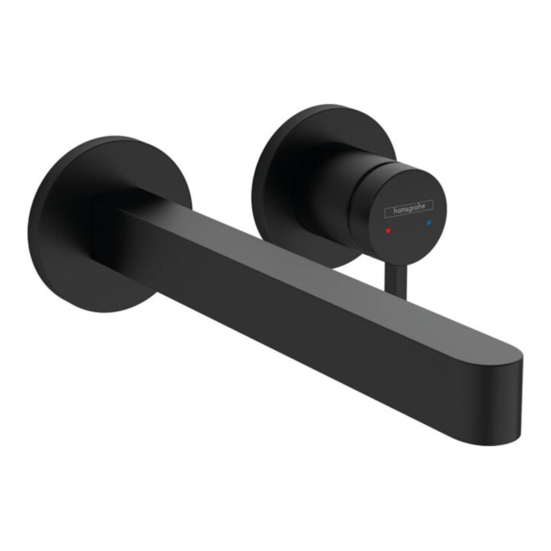 hansgrohe Fertigmontageset Finoris UP-Waschtisch-Einhebelmischer, f Wd, Ausl. 228mm, sw ma