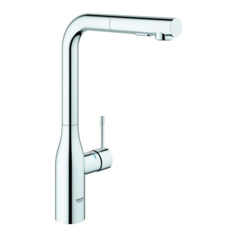 Grohe Spültischmischer Essence SmartC chrom, herausziehbare Dual-Spülbrause