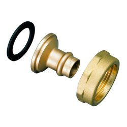 Vortex Pressfitting-Verschraubungssatz 1 1/4x 15mm innen, für V-Pumpengehäuse