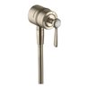 hansgrohe Absperrventil Axor Montreux Stop m Rückflussverh., Hebel, brushed nickel