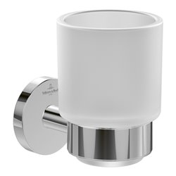 V&B Glashalter Elements Tender 74x96x100mm, Gl. satiniert, brushed gold