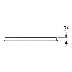 Geberit Lichtspiegel Option Basic Beleuchtung oben, 60x70cm