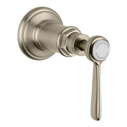 hansgrohe Fertigmontageset Axor Montreux UP-Absperrvtl., m Hebel, brushed nickel