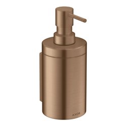 hansgrohe Lotionspender Axor Uni. Circular d 76x182mm, Wandmont., brushed red gold