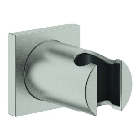 Grohe Handbrausehalter Rainshower n. verschließb., eck Rosette, supersteel
