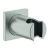 Grohe Handbrausehalter Rainshower n. verschließb., eck Rosette, supersteel