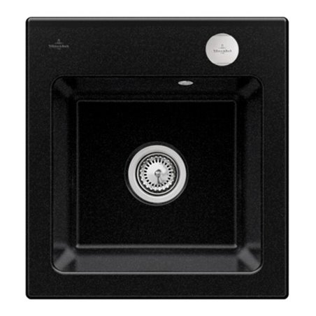 V&B Spüle Subway 45 XS m Abl.garn, Exzenter, Chrom CeramicPlus