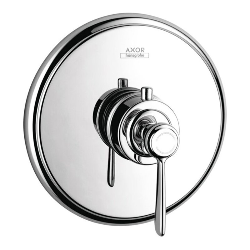 hansgrohe Fertigset Axor Montreux HF UP-THM, mit Hebelgriff, brushed nickel