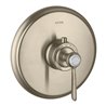 hansgrohe Fertigset Axor Montreux HF UP-THM, mit Hebelgriff, brushed nickel