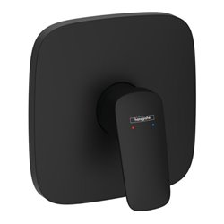 hansgrohe Einhebel-Brause-Armatur Logis mattschwarz, UP, 1 Verbraucher