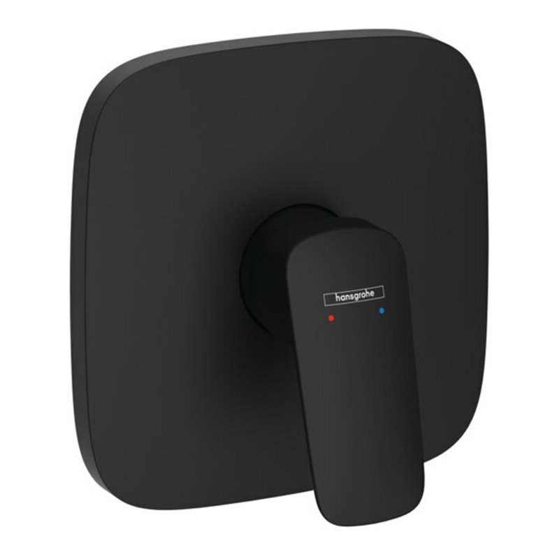 hansgrohe Einhebel-Brause-Armatur Logis mattschwarz, UP, 1 Verbraucher